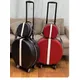 Valise de voyage à roulettes sac à main circulaire blanc rouge vert 18 pouces