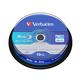 Verbatim BD-R Dual Layer Blu-ray Rohlinge 50 GB, Blu-ray-Disc mit 6-facher Schreibgeschwindigkeit, mit Kratzschutz, 10er-Pack Spindel, Blu-ray-Disks für Video- und Audiodateien
