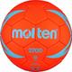 Molten Handball H0X2700, Orange/Blau/Silber, Gr. 0