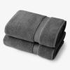 Laguna Beach Textile Company Supima Cotton Bath Towels Pair - Pewter - Grey