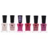 Wear Resistant Nail Lacquer Kit by Defy and Inspire for Women - 6 Pc Kit
