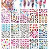 30pcs, Colorful Butterfly Nail Art Decals, Nail Art Water Transfer Decals With Butterfly Flower Pattern Nail Tips, Nail Tip Nail Nail Decoration Accessories Decals