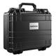 Mantona Outdoor Foto Schutz-Koffer M (geeignet für DSLR Kamera, GoPro Actioncam, Foto-Equipment uvm., Größe M, wasserdicht, stoßfest, staubdicht) schwarz