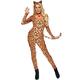 LEG AVENUE 83666-3Tl. Puma Kostüm Set, M/L, Damen Karneval Kostüm Fasching