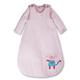 Sanetta Baby - Mädchen Schlafanzug (Einteiler), gestreift 161850, Gr. 90, Rosa (3674)