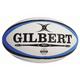 Gilbert Herren Rugbyball Omega Match Mehrfarbig blau/schwarz Size 4