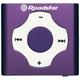 Roadstar MPS-020N/PR tragbarer MP3-Player mit microSD-Card Slot (Kopfhöreranschluss, USB-Kabel, Befestigungsclip)