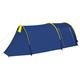 vidaXL Tente de camping pour 4 personnes Bleu marine/jaune