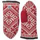 Hestra - Nordic Wool Mitt - Handschuhe Gr 7 rot
