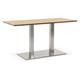 Table / bureau design 'MAMBO' en bois finition naturelle - 150x70 cm