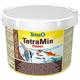 TetraMin (Hauptfutter für alle Zierfische in Flockenform, für ein langes und gesundes Fischleben und klares Wasser, plus Präbiotika für verbesserte Körperfunktionen und Futterverwertung), 10 Liter Eimer