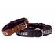 Nobby 78470-98 Leder Hundehalsband "MALECO" L: 60 cm, B: 30 mm, cognac-braun