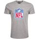 New Era NFL Team Logo Heather Grey T-Shirt - S