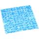 Spirella Duschmatte Anti Rutsch Matte Riverstone Antibakteriell Rutschfest 55x55 cm - mit Sanitized Hygienefunktion - Blau