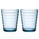 Iittala 1008549 Gläser-Set Aino Aalto 2-teilig 0,22 L, hellblau
