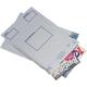 PostSafe P25 DX Versandtaschen, Polyethylen, selbstklebend, 70 Mikron, 46 mm, durchscheinende Klappe, C4+, 100 Stück