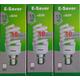 E-saver - 15co es - 3p, Bajonettsockel B22d, 15 W, kompakt, fluoreszierendes Licht, Energiesparlampe