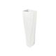 ASA Selection Twist Vase weiss 50cm (halbhohe Bodenvase)