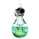 Caithness Glass Crystal Emerald Raindrop Ringhalter, Transparent / Grün