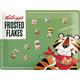 Nostalgic-Art 25013 Kellogg's - Frosted Flakes Tony Tiger, Magnettafel 30x40 cm inkl. 9 Magneten