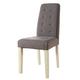 demeyere 189543 Stuhl Alvis in taupe Farbe, Holz, 45 x 58 x 95 cm