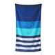 Littoral Küste la16gx-sm Strandtuch Baumwolle Farbverlauf von Blauen 180 x 100 cm