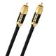 Oehlbach XXL Black Connection Master - State of The Art Cinch Audiokabel Set (Made in Germany, HPOCC, analog Audio) - 2 x 2 Meter - schwarz