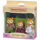 Sylvanian Families 5215 Rote Panda Familie - Figuren für Puppenhaus