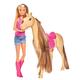 Simba 105733052 - Steffi Love Lovely Horse / Steffi als Reiterin / Pferd mit Magnetfunktion beim Füttern / Ankleidepuppe / 29cm, für Kinder ab 3 Jahren