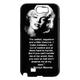 DIY Schutzhülle mit Hard Shell Schutz für Samsung Galaxy Note 2 N7100 Schutzhülle mit Marilyn Monroe Zitaten LXA # 908252
