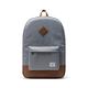 Herschel 10007-00061 Heritage Backpack Rucksack, Grey/Tan Synthetic Leather Backpack, Einheitsgröße