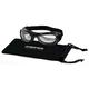 Dogoptics Größe S Pet Hund Sonnenbrille Biker Brille schwarz Rahmen/klare Gläser 05