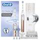 Oral-B Genius 10000N Elektrische Zahnbürste mit Zahnfleischschutz-Assistent und Premium Lade-Reise-Etui, roségold