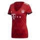 adidas Damen 18/19 FC Bayern Home Trikot, FCB True red/Strong red/White, 2XS