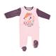 Pyjama Baby Samt Pink haselnuss – Größe – 12 Monate (80 cm)