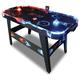 Carromco Airhockey Tisch Fire & Ice - Air hockey Spieltisch mit LED Lichteffekten - LED Air Hockey mit belüftetem Spielfeld, beleuchteten Pucks und elektronischem Punktezähler - Gewicht 18 kg