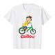 Kinder Caillou Child's T Shirt - Bicycle