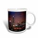 3dRose Chicago Skyline bei Night-Magic verwandelt Tasse, Keramik, Mehrfarbig, 10,2 x 7,62 x 9,52 cm