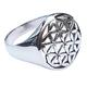 Saraswati Unisex -Statement-Ringe 925 Sterling Silber AS293