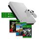 Xbox One X 1TB, weiß - Fallout 76 Bundle + Playerunkown‘s Battlegrounds (PUBG), Game Preview Edition + Gears of War 4 Download Code