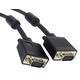 PremiumCord VGA Monitorkabel 30 m, M/M, HQ (Koax), SVGA Video Monitor Coaxial Kabel für FULL HD 1080p, DDC2, schwarz