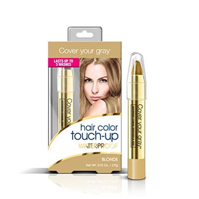Cover Your Gray Waterproof Hair Color Touch-up Pencil - Light Brown/Blonde (Pack of 6)