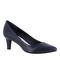 Easy Street Women's Pointe Dress Pump Navy 9 M US