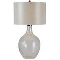 Ruthanne Polished Nickel w/ Glass Urn Table Lamp