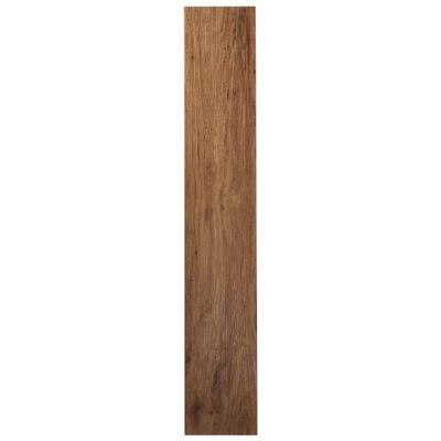 Achim Home Furnishings VFP2.0MO10 3-Foot by 6-Inch Tivoli II Vinyl Floor Planks, Medium Oak, 10-Plan