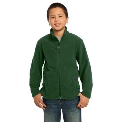 Port Authority Boys' Value Fleece Jacket L Forest Green
