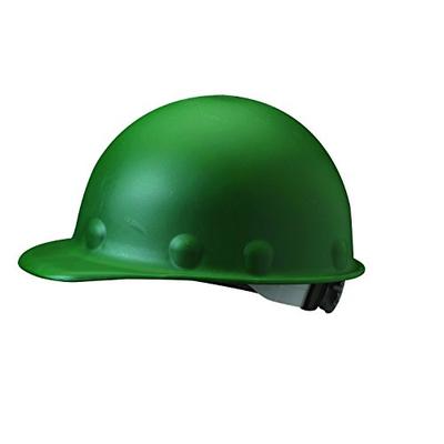 Fibre-Metal by Honeywell P2ARW74A000 Super Eight Ratchet Fiber Glass Cap Style Hard Hat, Green