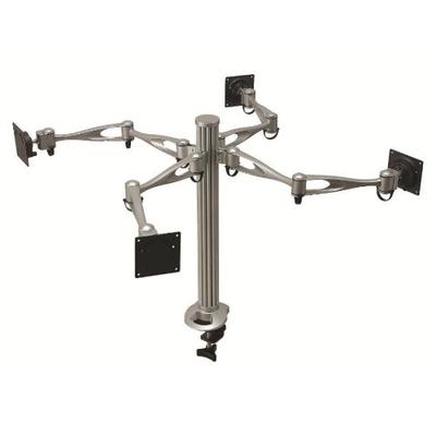 Cotytech Quad Monitor Desk Mount Dual Arm with Grommet Base (DM-41A3-G)