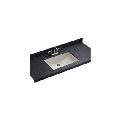 Swan UC01913.059 Solid Surface Undermount Single-Bowl Bathroom Sink, 16-in L X 22-in H X 6.25-in H,