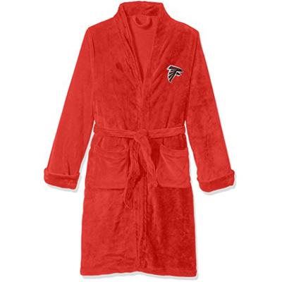 The Northwest Company Officially Licensed NFL Atlanta Falcons Men's Silk Touch Lounge Robe, Large/X-